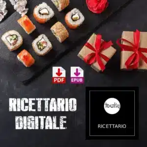 ricettario digitale sushi