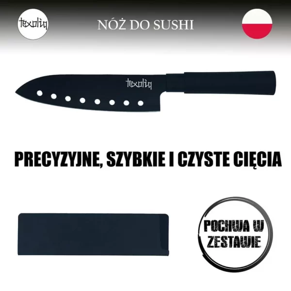 zestaw noży do sushi