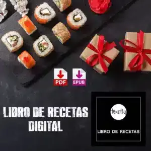 libro recetas sushi digital