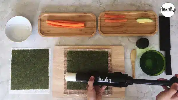 ricetta innovativa maki sushi step 9