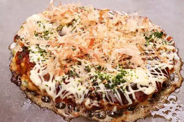 cucina giapponese okonomiyaki