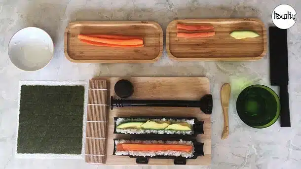 Innowacyjny przepis na maki sushi krok 4
