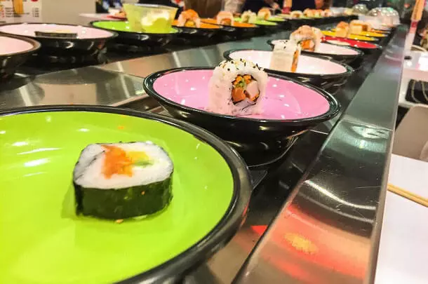 Barra de sushi Kaiten-zushi