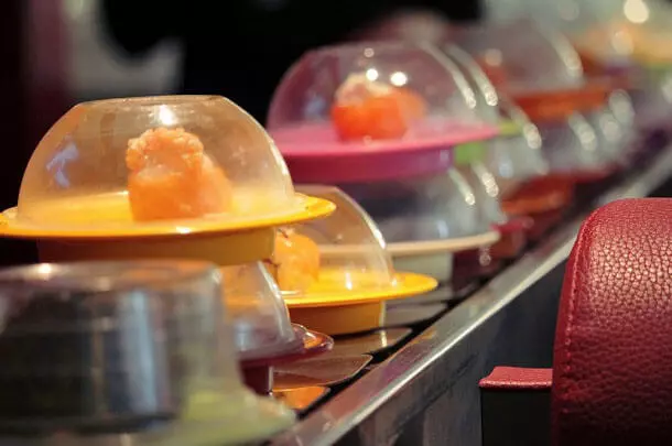 Verschil tussen sushibars en Japanse restaurants
